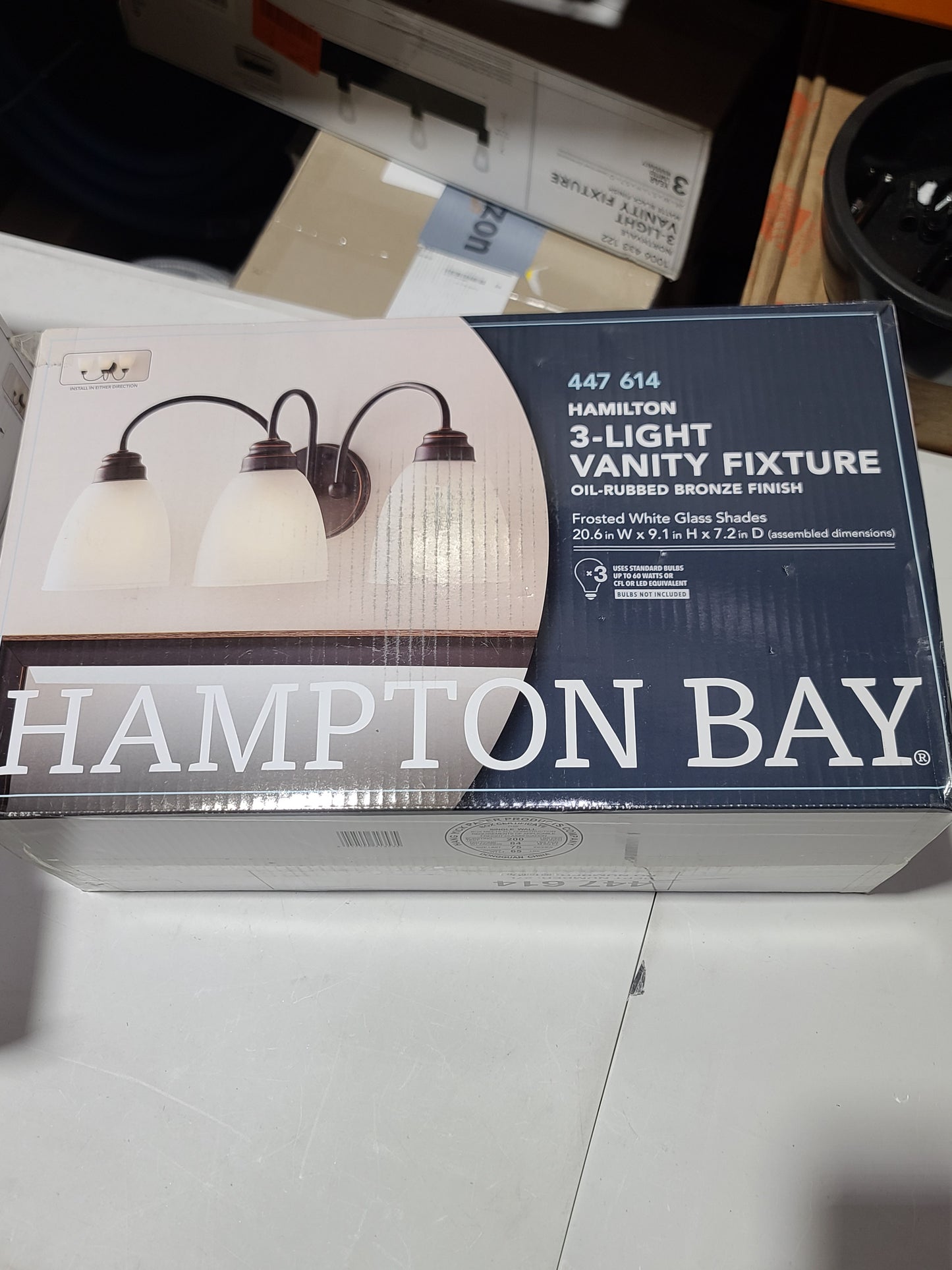 3 light vanity fixture