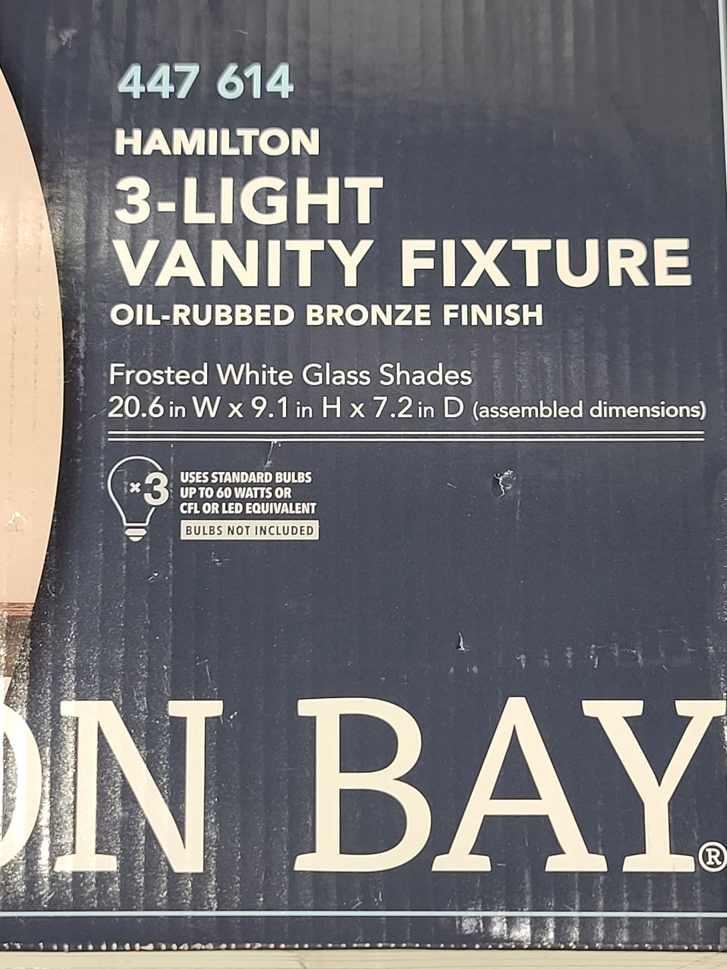 3 light vanity fixture