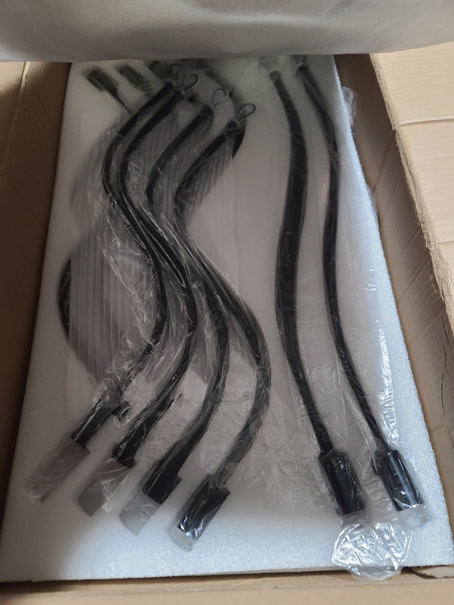 24 Ligh Chandelier Farmhouse Black